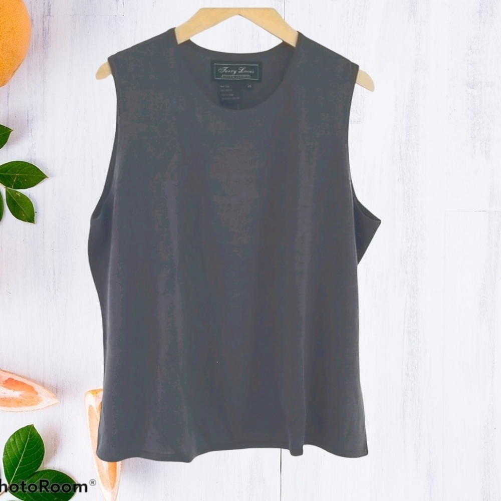 Terry Lewis Classic Luxuries Sleeveless Knit Top